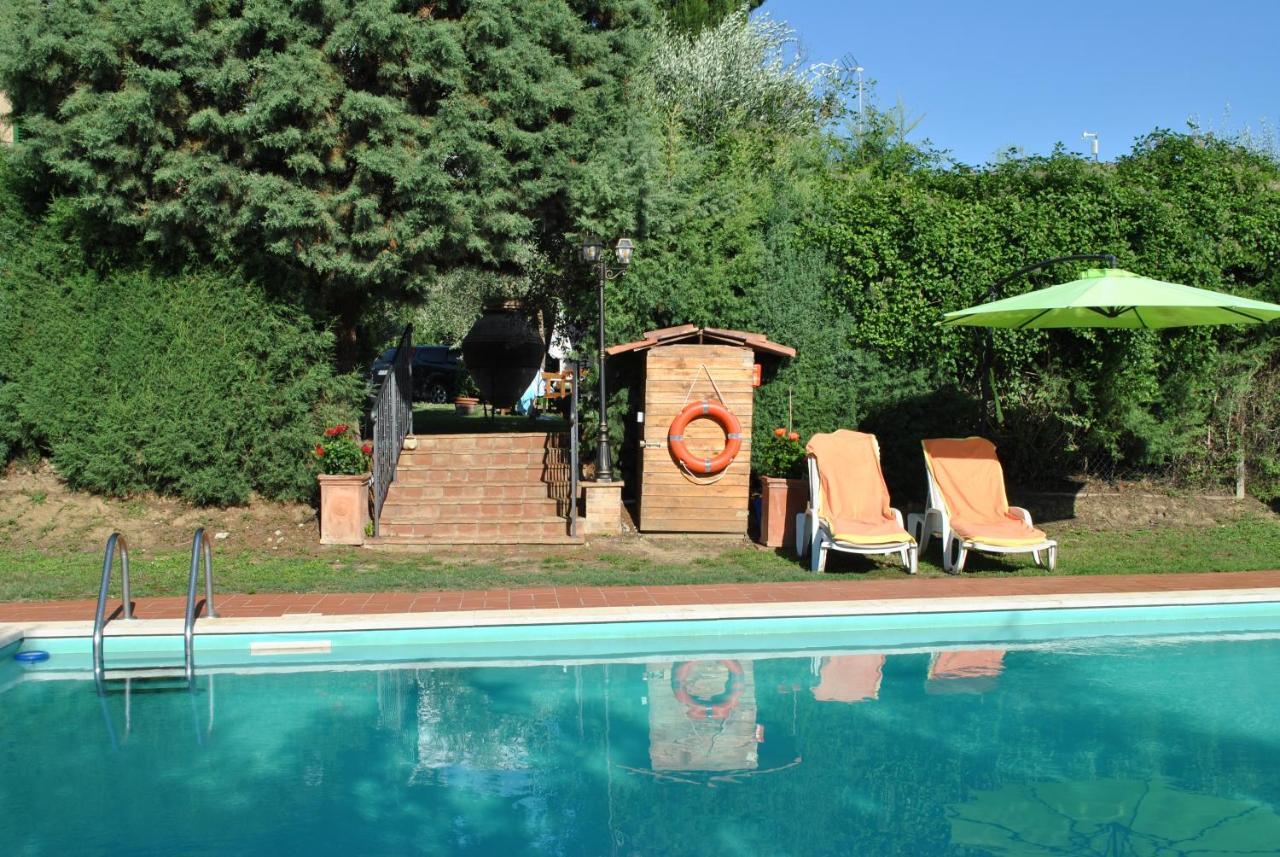 Agriturismo La Nicchia Castelnuovo Berardenga Bagian luar foto